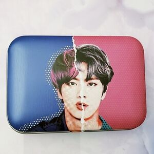 BTS x MTPR Jin Face Illustration Contact Tin